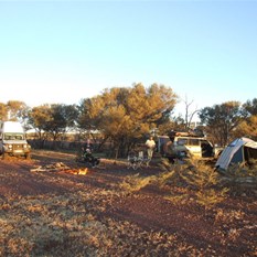 Camp in the Oakover Country