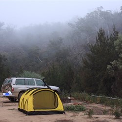 Beach campsite, Abercrombie NP NSW