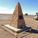 The Cairn at Maree and the start of the Birdsville.