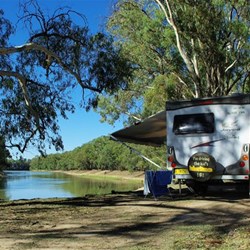 1st camp on the Murray R near Swan Hill