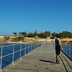 Louth Bay - view from the jetty SA March 2009