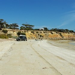 Fisherman's Point from the beach