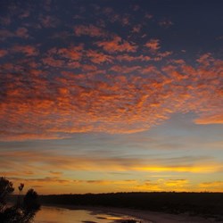 sunrise at Fisherman's point 31.3.09