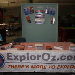 ExplorOz Trade Display at Tourism Symposium '09