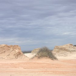Fascinating colours of sand and clay