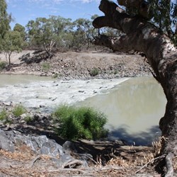 Weir on Darling River