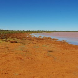 Rowles Lagoon Conservation Park  - note the water colour