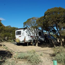 campsite at Laura Bay Conservation Park