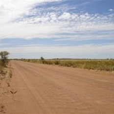 Approaching Wolfe Creek Crater