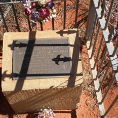 The Grave at Mokari Airstrip
