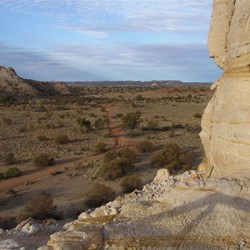 Castle Rock from Chambers Pillar
