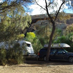 campsite at Kokerbin Rock