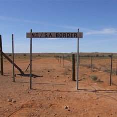 Into the Northern Territory.