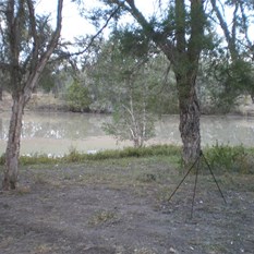 Barwon river camp site