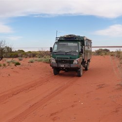 The huge Lake Dora in the background