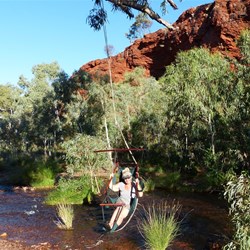 Swinging in the air chair