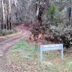 The start of Major Clews 4X4 Track