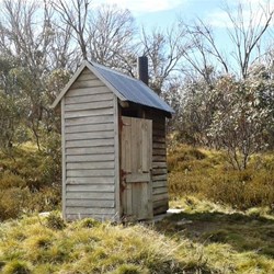 Tha facilities at a Bogong High Plains camping area