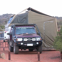 Camping At Lake Ballard