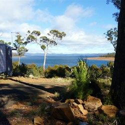 The shack overlooking the Great Lake