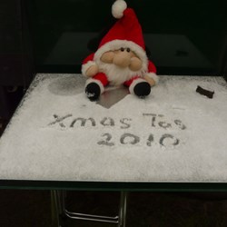 To top it off we had snow