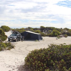 Beach Camp at Eucla