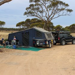 Road Side Camp at Nundroo