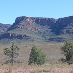 Heading into Wilpena Pound