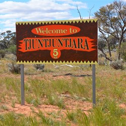 West of the Tjuntjuntjarra Aboriginal Community