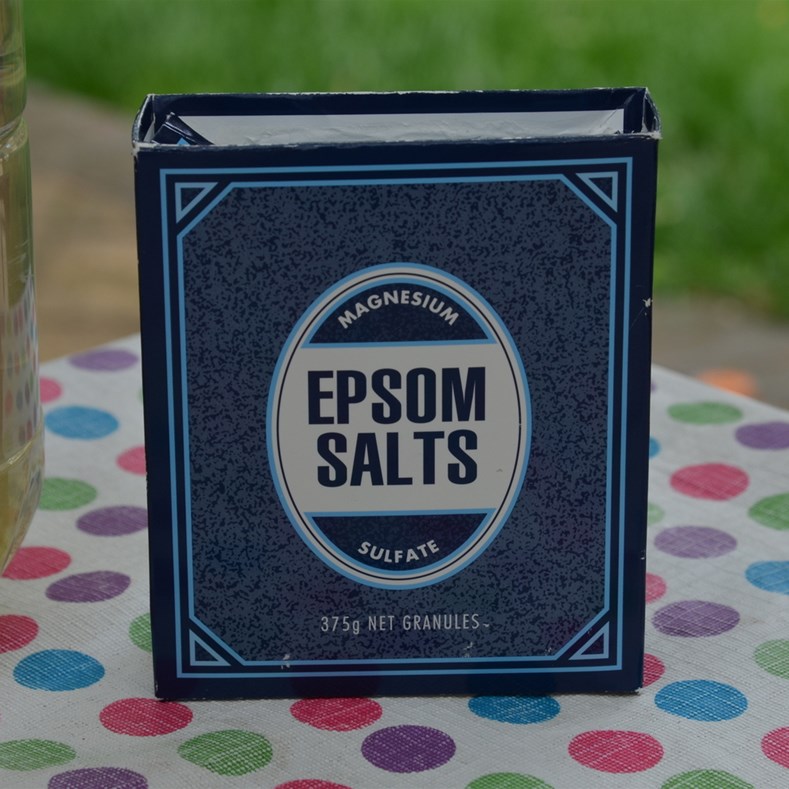 My settling agent - Common Epsom Salts