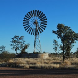 Old Windpump between Camooweal and Mt Isa