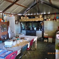The kitchen - Old Andado Homestead