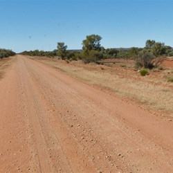 The Binns turns off Ross Hwy onto Newmery Rd