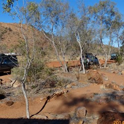 Camping area at N'Dhala Gorge NP