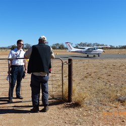 James was visiting communities collecting water samples