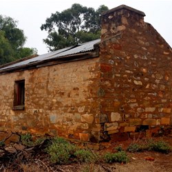 building near Burra Creek Gorge SA