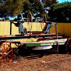 old machinery at Iron Knob SA