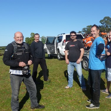 Farewelling the lads