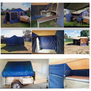 Robust Camper Trailer Off Road all Australian Made 