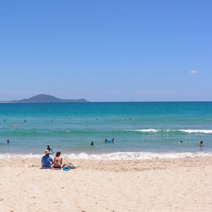 Main beach at Hat Head