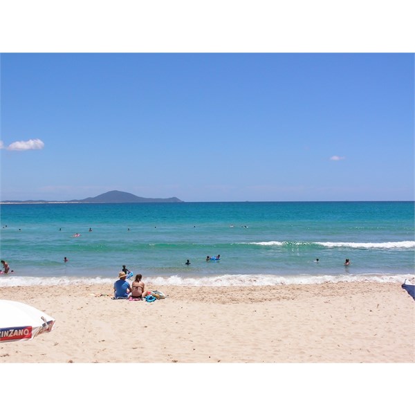 Main beach at Hat Head