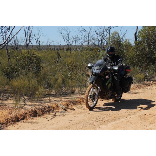 The Kawasaki KLR650 - touring edition