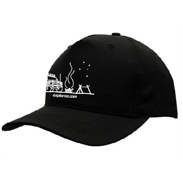 New ExplorOz Black Campfire Cap