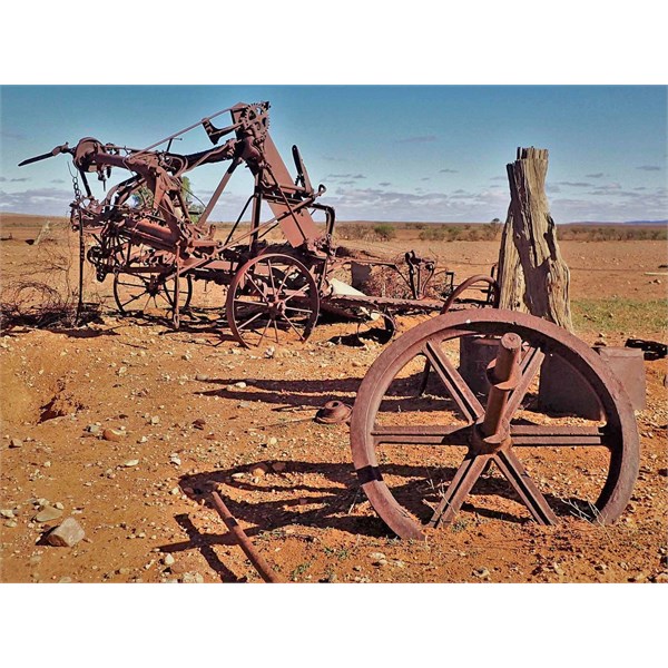 rusted ruins