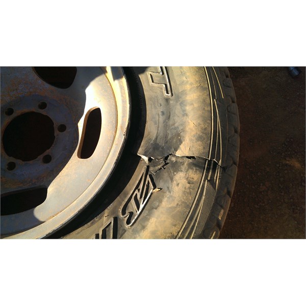 A very dead tyre