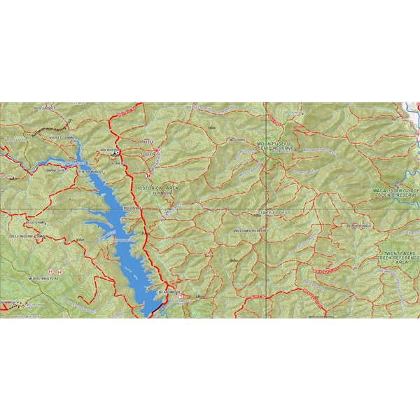 Topo 200K Map - Original 250K Data