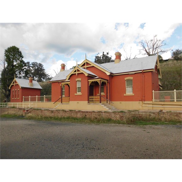 Beautifully restored station building