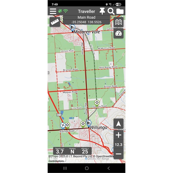 Bike track Shiraz trail