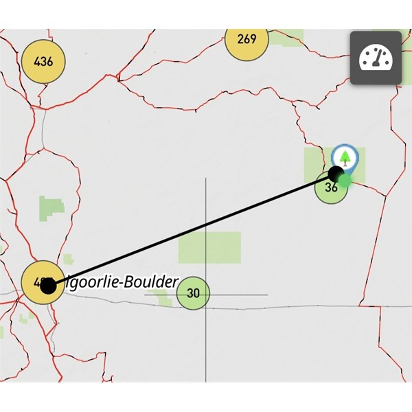 Vegetation monitoring area wa