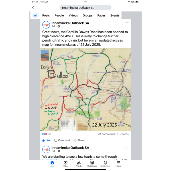 Innamincka outback sa